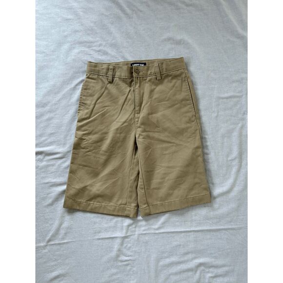 Boys School Uniform Khaki Shorts Lot of Three, Size 14, Adjustable Waist - Picture 5 of 11